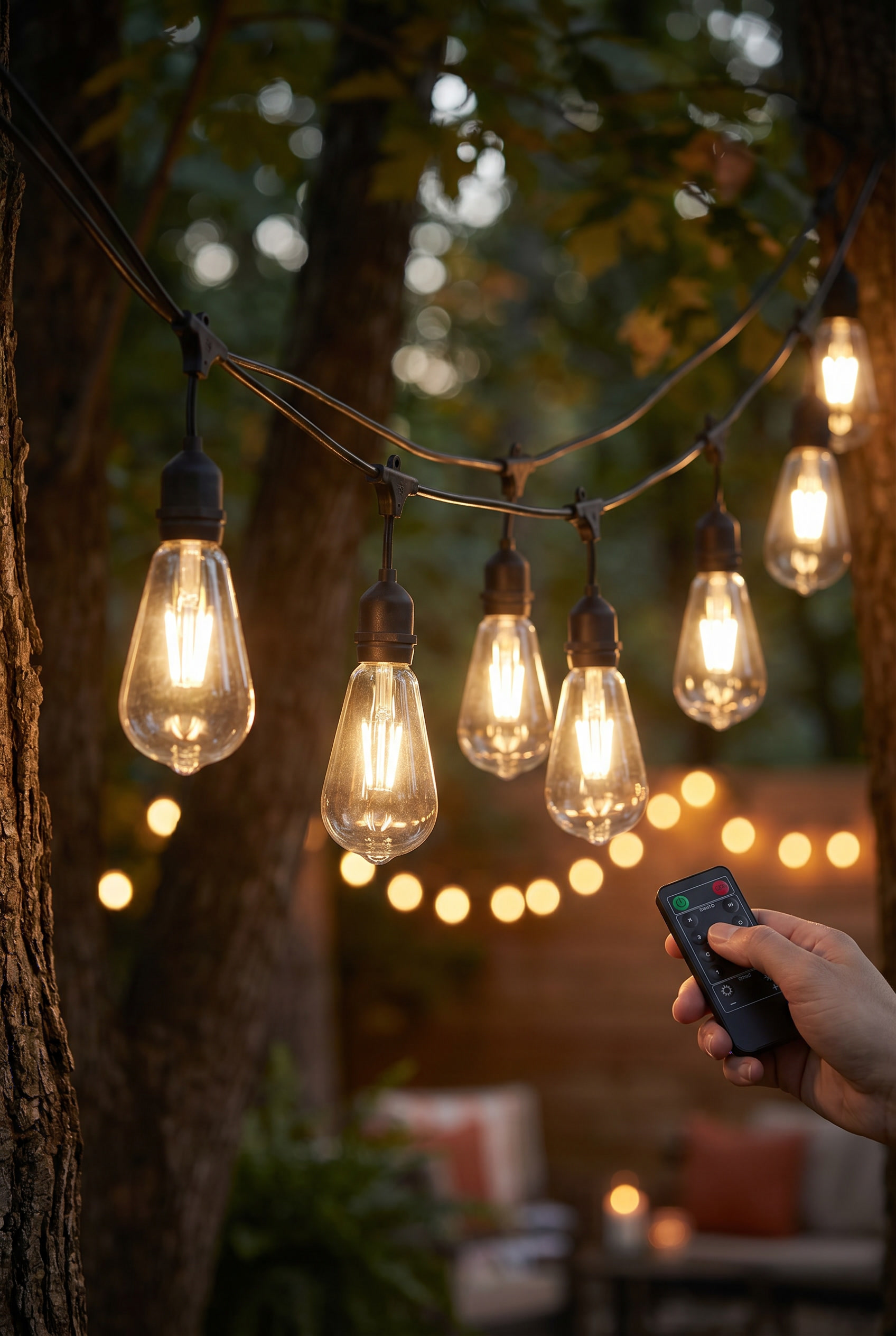 Outdoor patio lights